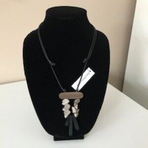 BRAND NEW - Tags On - Wooden Necklace